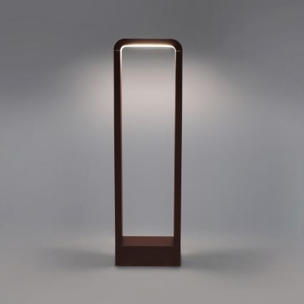 Brilagi - Lampă LED de exterior BARI, 7W, 230V, 3000/4000/6000K, maro, IP54, 50 cm