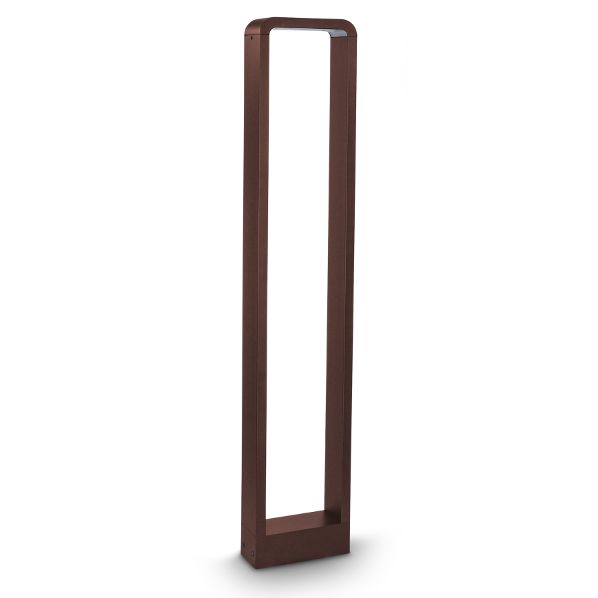 Brilagi - Lampă LED de exterior BARI LED/7W/230V 3000/4000/6000K maro IP54 80 cm