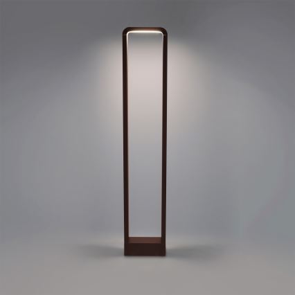 Brilagi - Lampă LED de exterior BARI LED/7W/230V 3000/4000/6000K maro IP54 80 cm