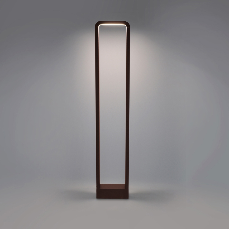 Brilagi - Lampă LED de exterior BARI LED/7W/230V 3000/4000/6000K maro IP54 80 cm