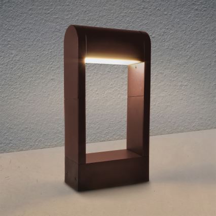 Brilagi - Lampă LED de exterior CROTONE LED/7W/230V maro IP54 30 cm