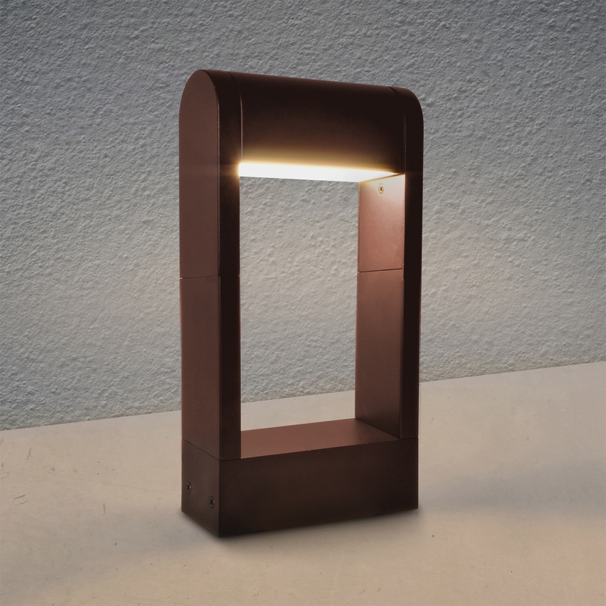 Brilagi - Lampă LED de exterior CROTONE LED/7W/230V maro IP54 30 cm