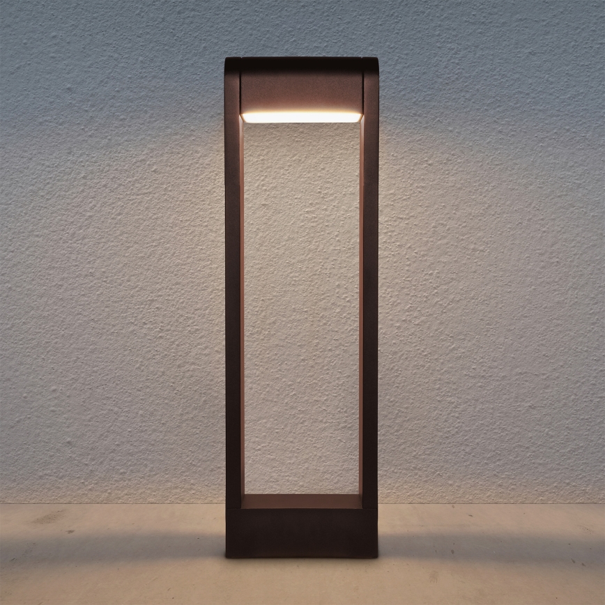 Brilagi - Lampă LED de exterior CROTONE LED/7W/230V maro IP54 50 cm