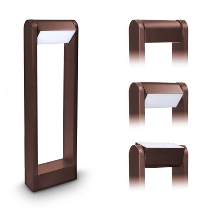 Brilagi - Lampă LED de exterior CROTONE LED/7W/230V maro IP54 50 cm