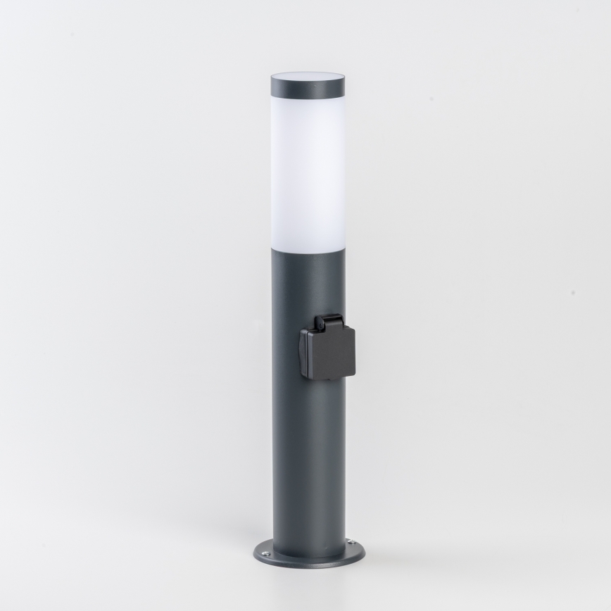 BRILAGI - Lampă LED de exterior cu priză ELIA 1xE27/7W/230V 4000K IP44 50 cm antracit