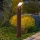 Brilagi - Lampă LED de exterior cu senzor RIANO LED/8W/230V maro IP65 80 cm