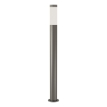 Brilagi - Lampă LED de exterior ELIA 1xE27/7W/230V 4000K IP44 100 cm crom mat