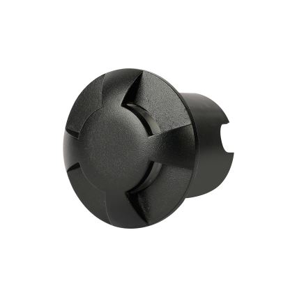Brilagi - Lampă LED de exterior încastrabilă GROUNDRAY LED/1W/230V, neagră, IP67