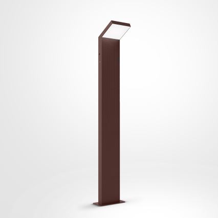 Brilagi - Lampă LED de exterior RIANO LED/8W/230V maro IP65 80 cm
