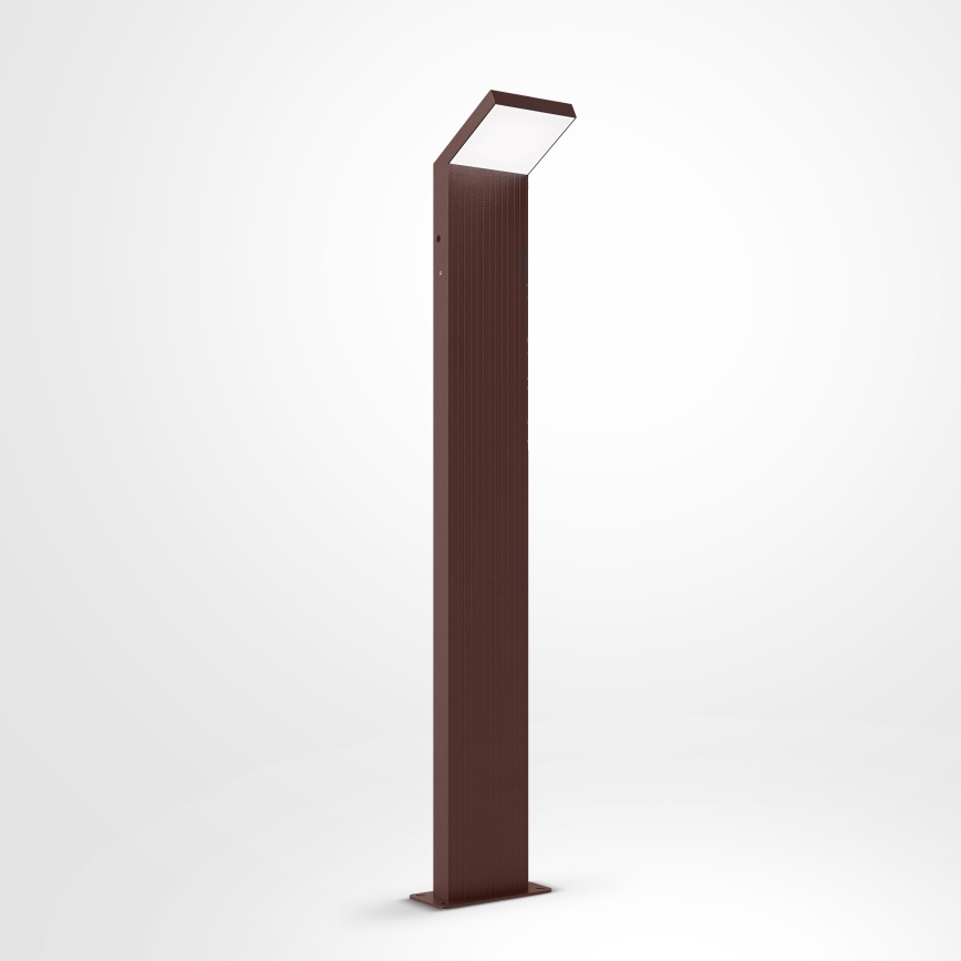 Brilagi - Lampă LED de exterior RIANO LED/8W/230V maro IP65 80 cm