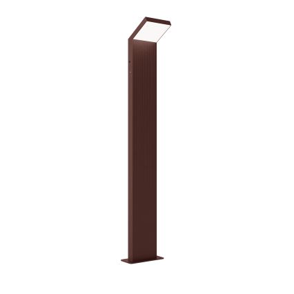 Brilagi - Lampă LED de exterior RIANO LED/8W/230V maro IP65 80 cm
