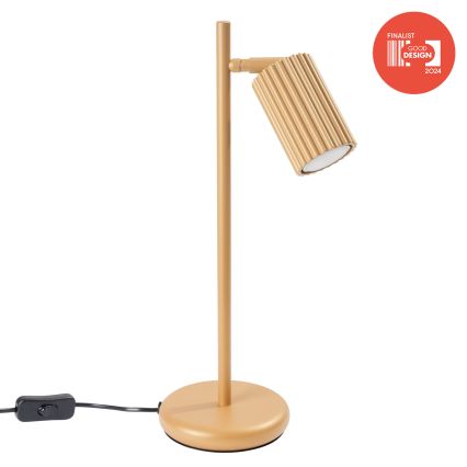 Brilagi - Lampă LED de masă CRESTO 1xGU10/10W/230V, aurie