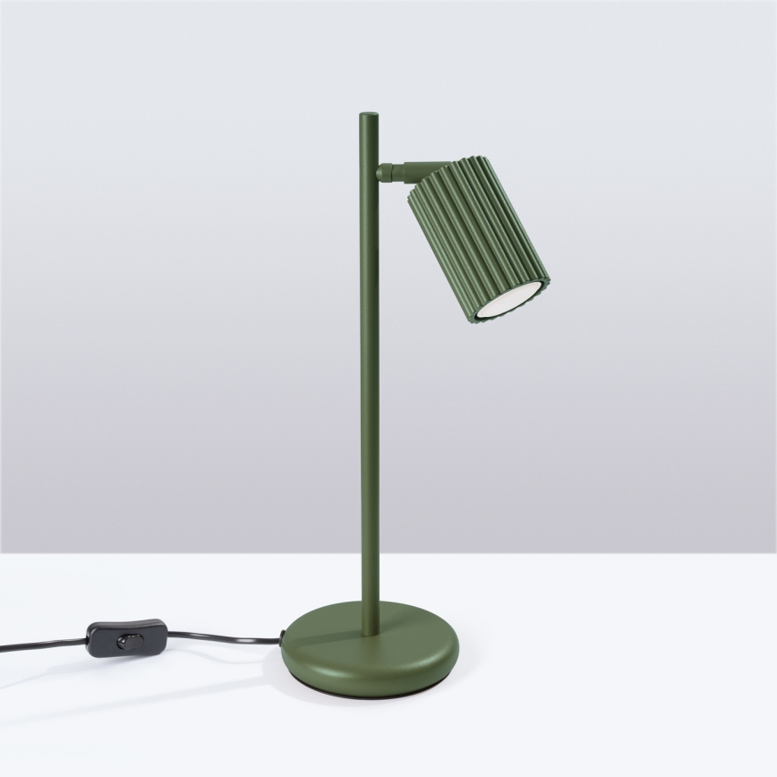 Brilagi - Lampă LED de masă CRESTO 1xGU10/10W/230V verde