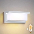 Brilagi - Lampă LED de perete dimmabilă pentru exterior BRICKY 1xE27/6W/230V 2700-6500K IP54, alb