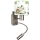 Brilagi - Lampă LED de perete flexibilă pentru copii BOBO 1xE27/25W/230V + LED/3W crom mat/alb/verde/junglă