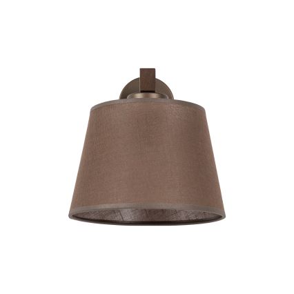 BRILAGI - Lampă LED de perete LATTE 1xE27/15W/230V pin/maro