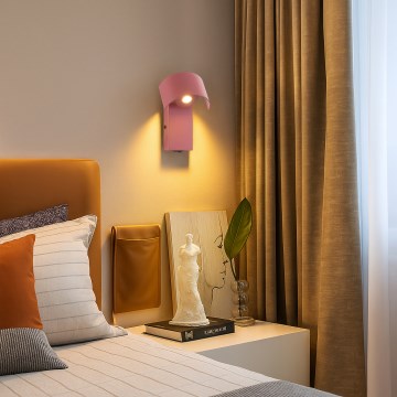 Brilagi - Lampă LED de perete VASTO LED/3W/230V roz