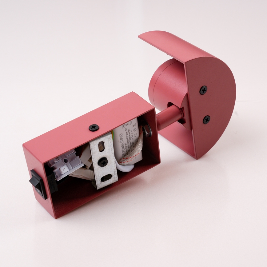 Brilagi - Lampă LED de perete VASTO LED/3W/230V roz