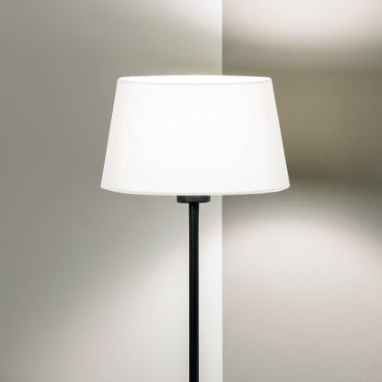 Brilagi - Lampă LED de podea CERIA 1xE27/40W/230V Ø 30 cm alb/negru