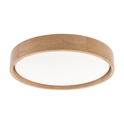 Brilagi - Lampă LED de tavan MANAROLA PLAIN, 24W, 230V, 4000K, Ø 41 cm, stejar