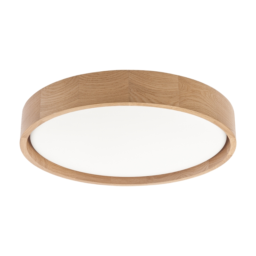 Brilagi - Lampă LED de tavan MANAROLA PLAIN, 24W, 230V, 4000K, Ø 41 cm, stejar