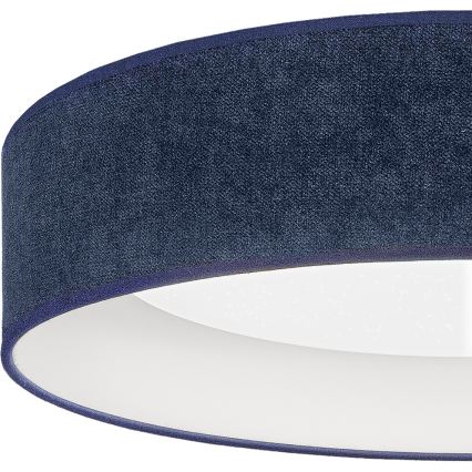 Brilagi - Plafonieră LED dimabilă VELVET SMARTIX STARS LED/36W/230V 3000-6000K Ø55 cm albastru Wi-Fi Tuya Beacon + telecomandă