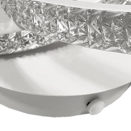 Brilagi - Plafonieră LED dimabilă COSMOWAVE, 70 W, 230 V, 3000-6500 K + telecomandă