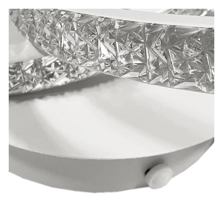 Brilagi - Plafonieră LED dimabilă COSMOWAVE, 70 W, 230 V, 3000-6500 K + telecomandă