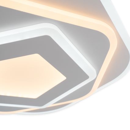 Brilagi - Plafonieră LED dimabilă MODERN, 64W, 230V, 3000-6000K, Ø 40 cm + telecomandă