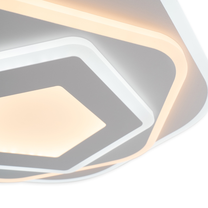 Brilagi - Plafonieră LED dimabilă MODERN, 64W, 230V, 3000-6000K, Ø 40 cm + telecomandă