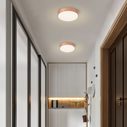 Brilagi - Lampă plafonieră LED dimabilă POOL LED/36W/230V 3000-6000K Ø 30 cm culoare bronz + telecomandă