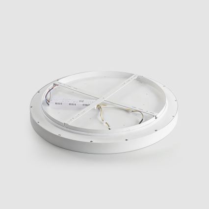 Brilagi - Plafonieră LED dimabilă GLASS POOL DOUBLE LED/48W/230V 3000-6000K 40 cm albă + telecomandă