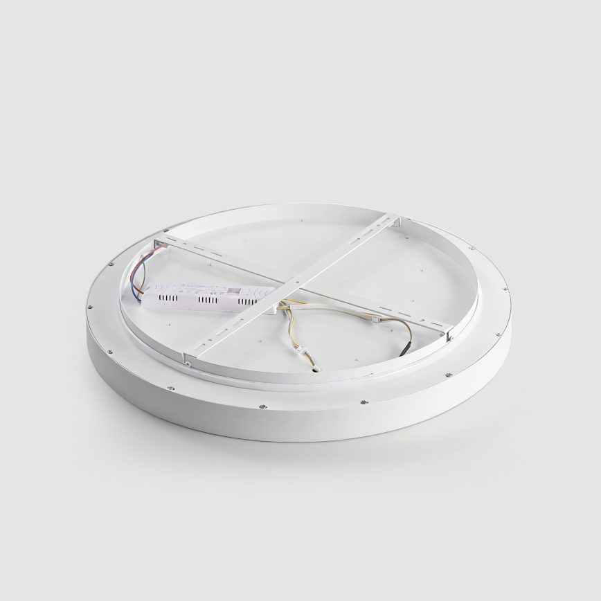 Brilagi - Plafonieră LED dimabilă GLASS POOL DOUBLE LED/48W/230V 3000-6000K 40 cm albă + telecomandă