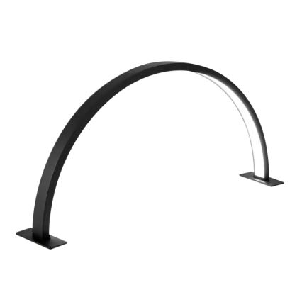 Brilagi - Lampă de birou LED arcuită dimmabilă RADIO LED/30W/24/230V 3000/4000/6500K neagră