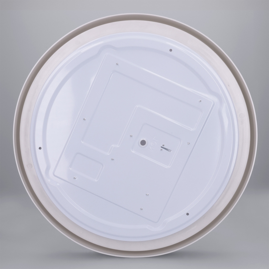 Brilagi - Plafonieră LED dimabilă MATTEO, 48 W, 230 V, 3000–6500 K, Ø 41 cm, negru + telecomandă