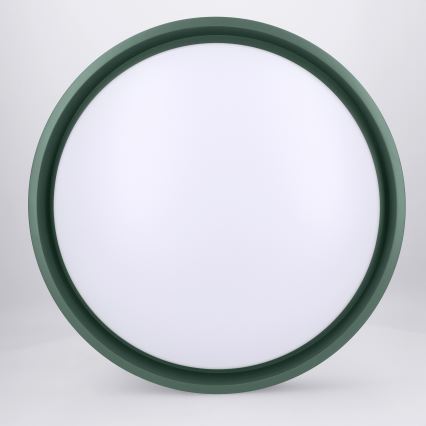 Brilagi - Plafonieră LED dimmabilă MATTEO LED/48W/230V 3000-6500K Ø 41 cm verde + telecomandă