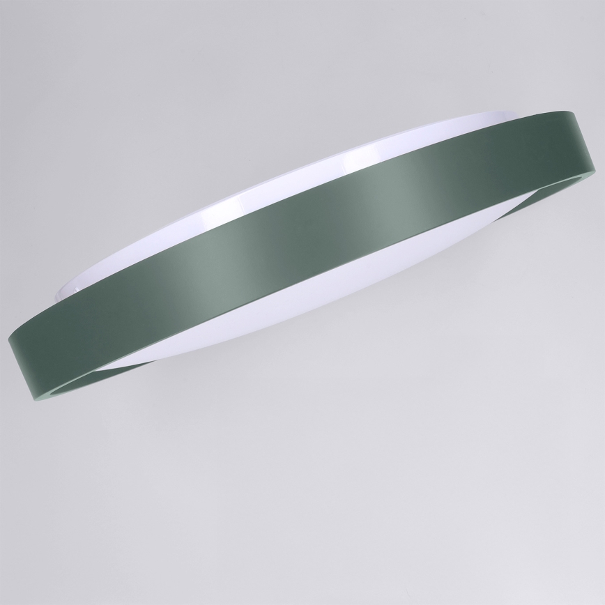 Brilagi - Plafonieră LED dimmabilă MATTEO LED/48W/230V 3000-6500K Ø 41 cm verde + telecomandă