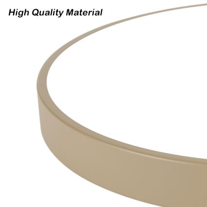 Brilagi - Lampă de tavan LED dimabilă POOL, 60W, 230V, 3000–6000K, diametru 60 cm, bej, cu telecomandă