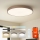 Brilagi - Lampă LED dimabilă POOL SMART, 100W, 230V, diametru 80 cm, 3000-6000K, Wi-Fi Tuya + telecomandă, maro
