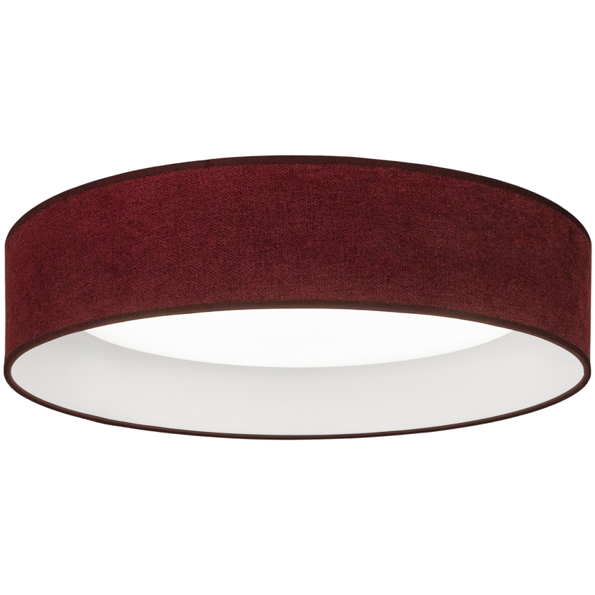 Brilagi - Plafonieră LED dimerizabilă VELVET SMARTIX LED/24W/230V 3000-6000K Ø 45 cm vișinie Wi-Fi Tuya Beacon + telecomandă