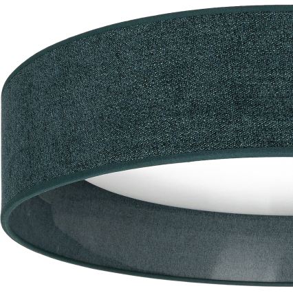 Brilagi - Lampă de tavan LED dimmabilă VELVET SMARTIX LED/24W/230V 3000-6000K Ø 45 cm verde Wi-Fi Tuya Beacon + telecomandă