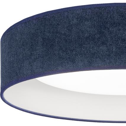 Brilagi - Lampă de tavan LED dimmabilă VELVET SMART VARI LED/24W/230V 3000-6500K Ø 45 cm albastru + telecomandă