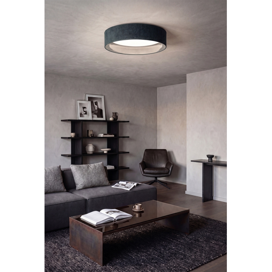 Brilagi - Plafonieră LED dimerizabilă VELVET SMART VARI LED/24W/230V 3000-6500K Ø 45 cm verde + telecomandă