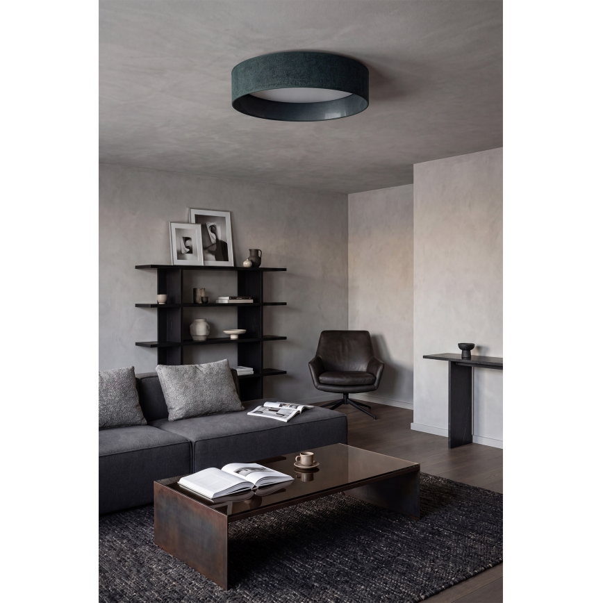 Brilagi - Plafonieră LED dimerizabilă VELVET SMART VARI LED/24W/230V 3000-6500K Ø 45 cm verde + telecomandă
