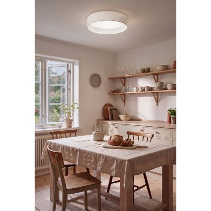 Brilagi - Plafonieră LED reglabilă VELVET SMART VARI LED/36W/230V 3000-6500K Ø 55 cm albă + telecomandă