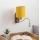 Brilagi - Lampă LED flexibilă de perete NUBILA 1xE27/25W/230V + LED/3W crom mat/galbenă