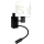 Brilagi - Lampă LED flexibilă de perete pentru copii BOBO 1xE27/25W/230V + LED/3W negru/alb/unicorni