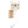 Brilagi - Lampă LED flexibilă de perete pentru copii BOBO WOOD 1xE27/25W/230V + LED/3W stejar/alb/roz/zâne