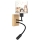Brilagi - Lampă LED flexibilă de perete pentru copii BOBO WOOD 1xE27/25W/230V + LED/3W stejar/negru/alb/cu animale