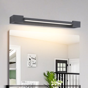 Brilagi - Lampă LED pentru oglindă de baie AQUA LINE LED/12W/230V 45 cm IP44 antracit CRI 90